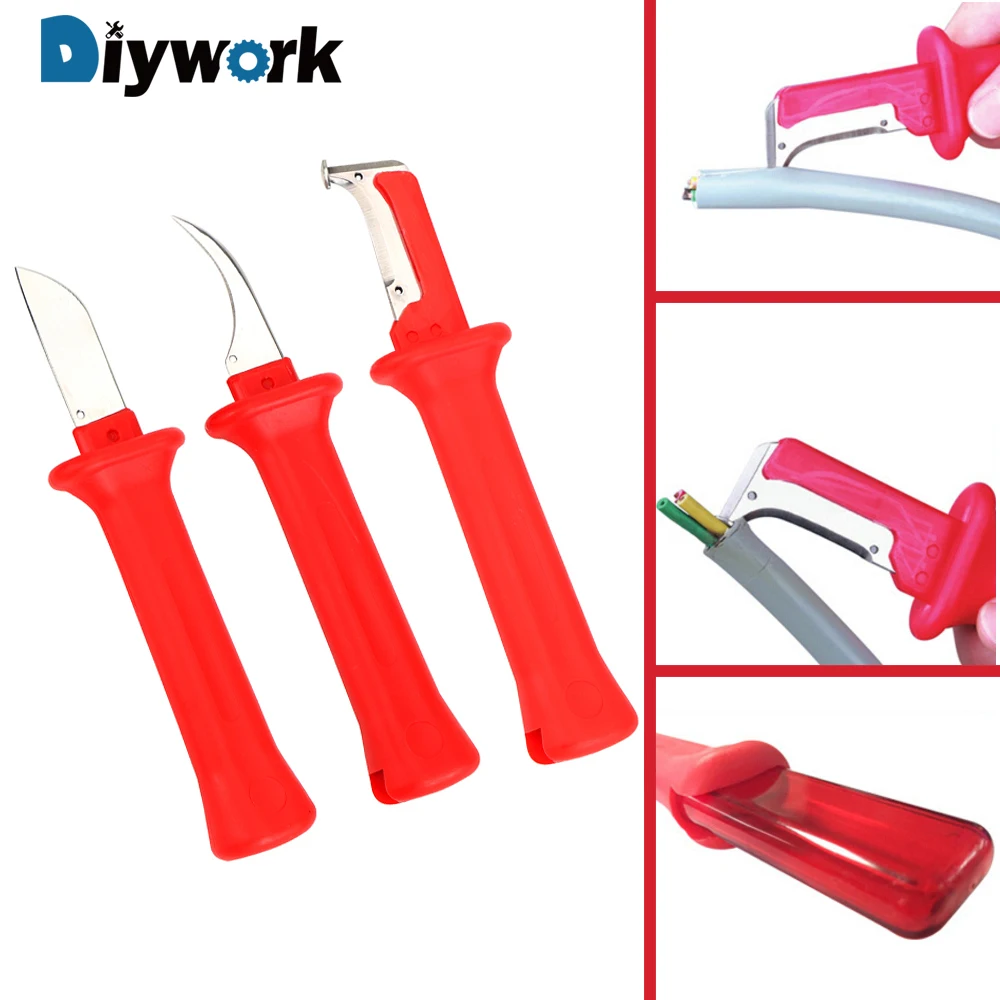 DIYWORK ручные инструменты изоляционные плоскогубцы для зачистки кабеля
