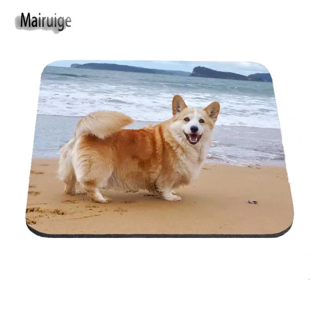 Customized Mouse Pad Funny Cute Dog Computer Notebook Rectangle Rubber