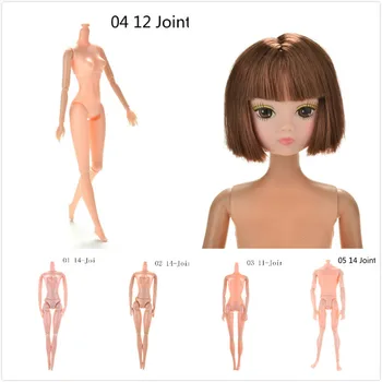 

12/14 Moveable Jointed Doll Ken Male MAN Naked Body Boyfriend Prince Nude Doll DIY Learning Toys For Children Toy Doll Body