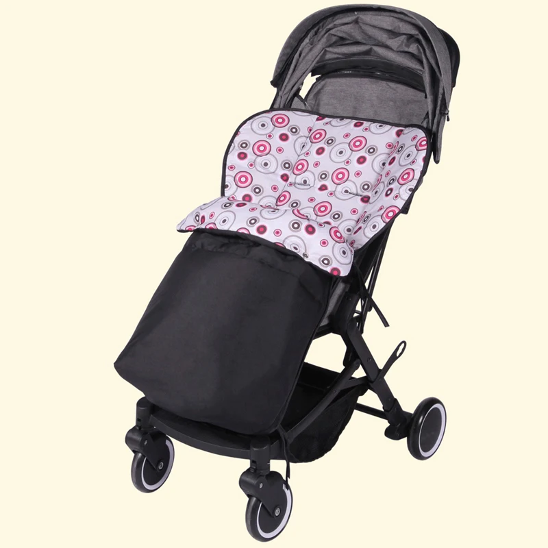 Спальный мешок для малышей, зимний, для новорожденных, ветрозащитный, утепленный, многоцветный, для коляски, для ног, аксессуары для колясок