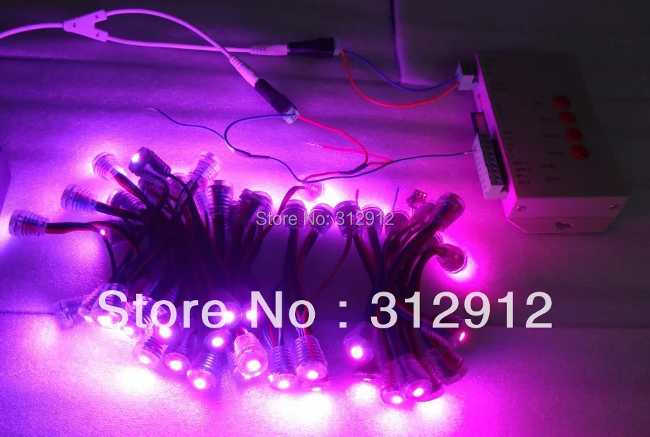 16 мм DC5V WS2811 светодиодный SMD пиксельный узел 50 шт. струны С одним компонентом