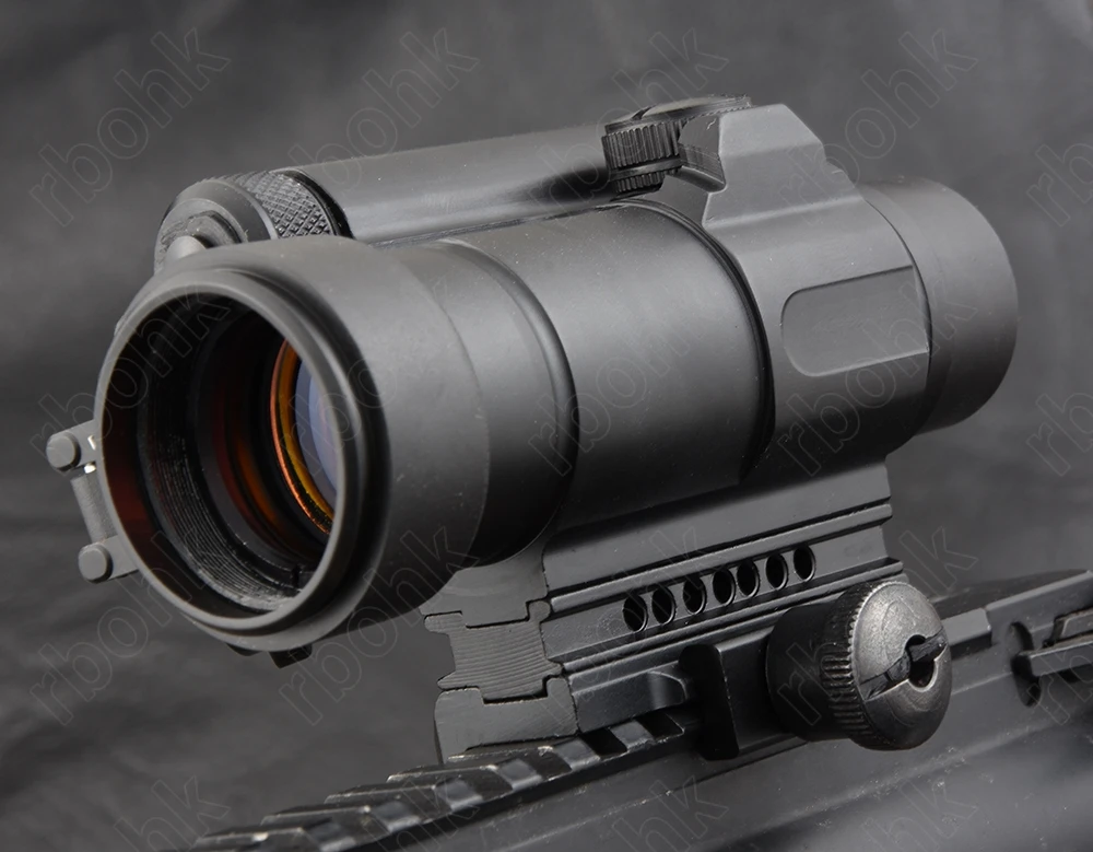Tactical M4 1x40 Red Dot Sight Scope All Aluminum Alloy Cnc Hunting