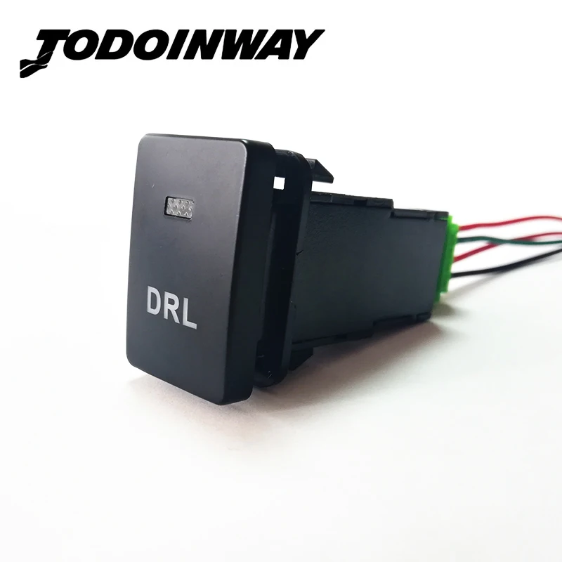 

Car DRL Switch Daytime Running Light Lamp Switch Button For Toyota Highlander Prado Camry Corolla Yaris