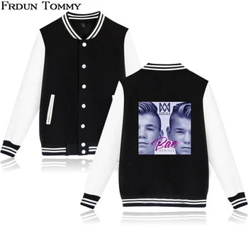 

Marcus &martinus Baseball Jacket New Style Winter/Autumn Clothes Women/Men Keep Warm Trend Ouewear Casual Jacket