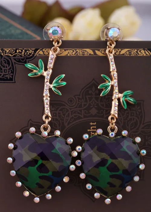 Классические Элегантные зеленые серьги|earrings earring|elegant earringsearrings elegant |