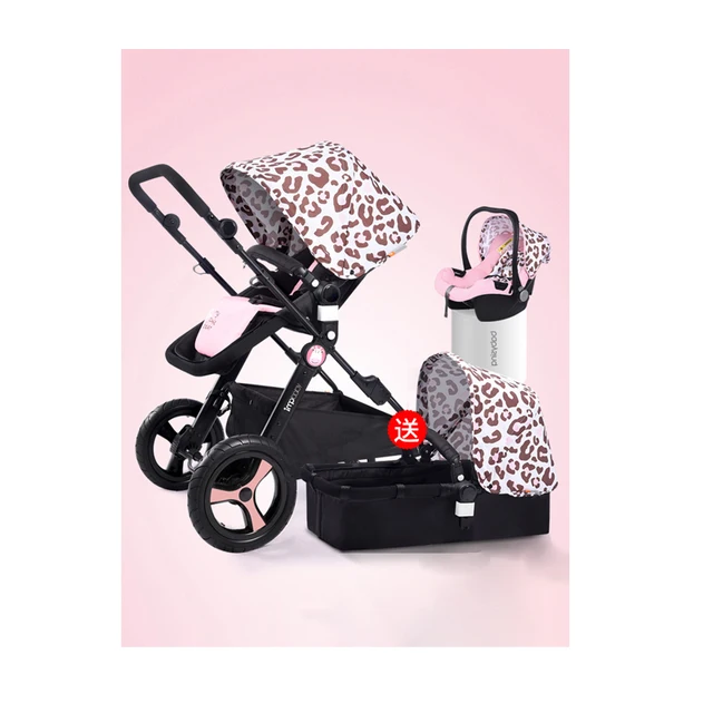 $US $339.07  Baby Stroller High Landscape Can Sit Flat Lay Lightweight Folding Children Two-way Shock Baby Strol