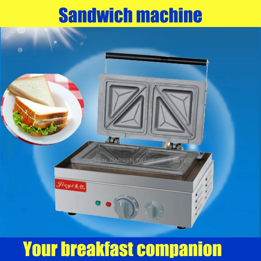 1 PC FY-113 Electric Sandwich maker Sandwich oven Sandwich pan Sandwich toaster bread toaster 110V or 220V
