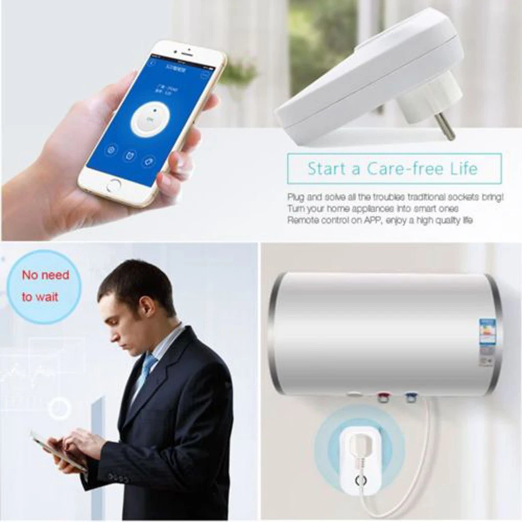 Умная розетка Sonoff S20 Wi Fi беспроводное приложение дистанционное управление ITEAD