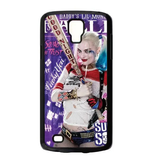 Отряд Самоубийц Харли Квинн Улыбка Мягкие TPU + PC чехол для Samsung S4 S5 S6 S7 S6edge S8 S8plus