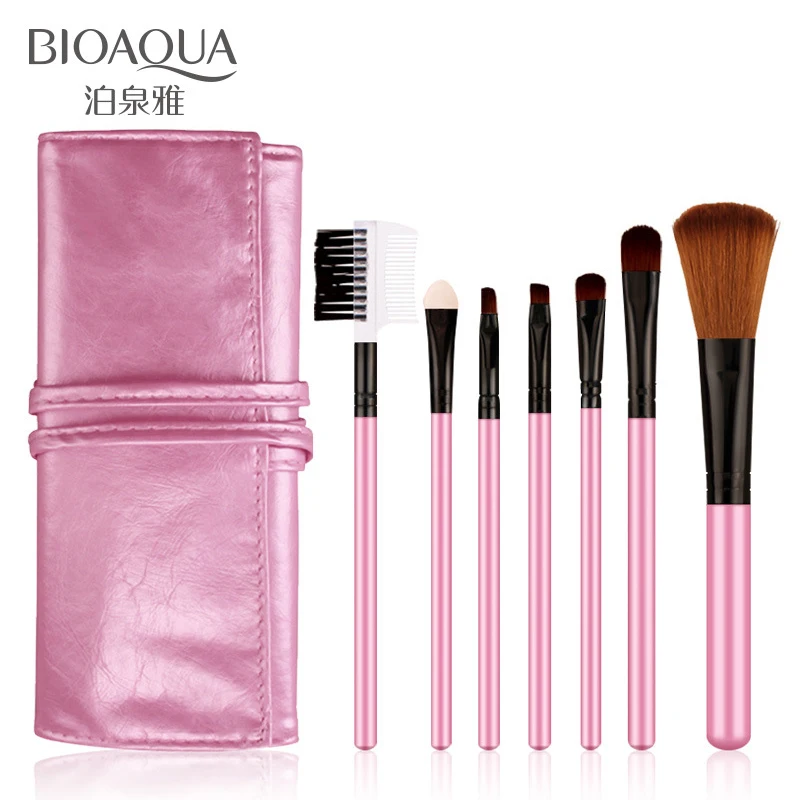 

BIOAQUA makeup brus Makeup tools multipurpose cheek eyeshadow eyebrow professional foundation powder brush Makeup Brush Set 7pcs