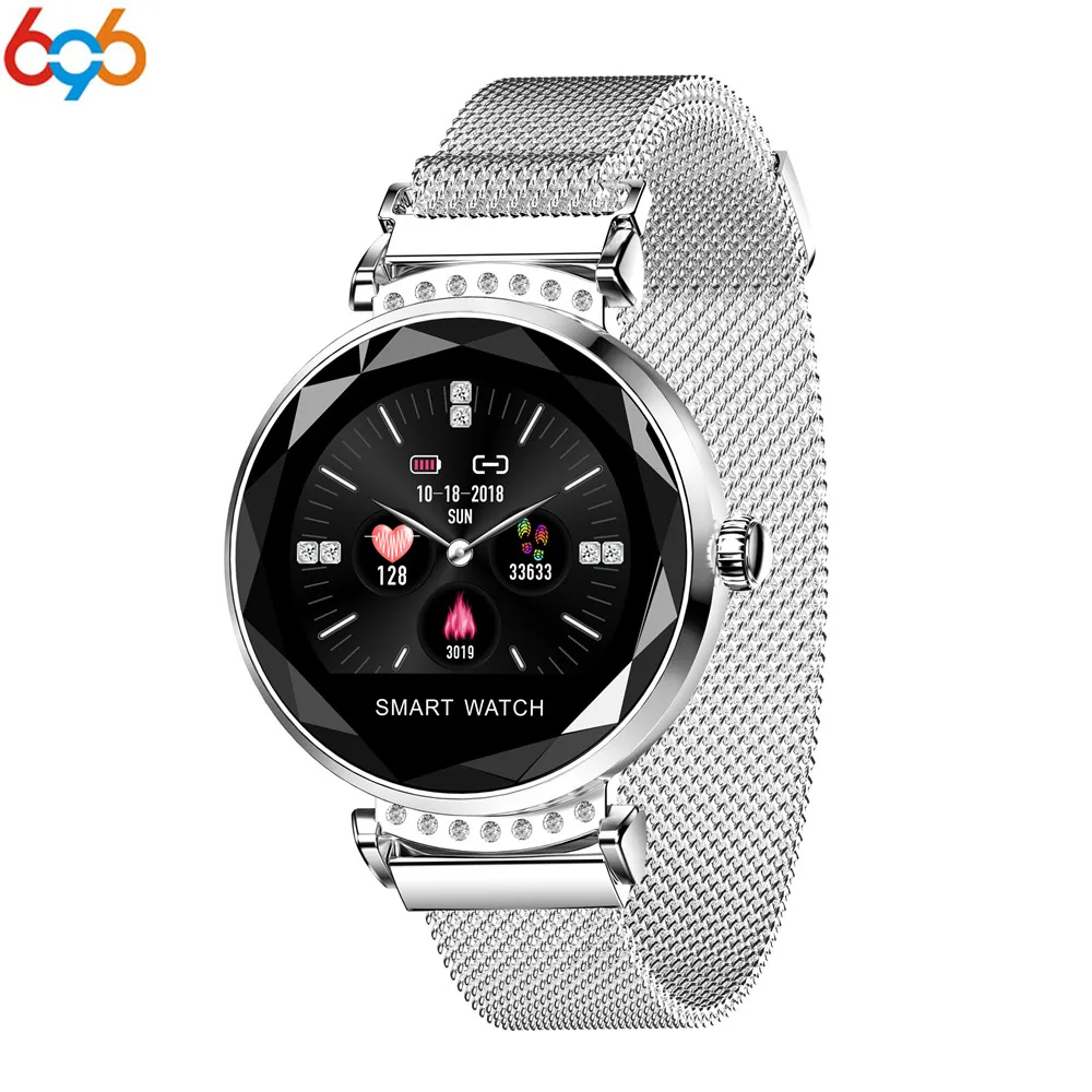 

2019 Women Lady Fashion Smart Wristband Heart Rate Blood Pressure Smart Bracelet Fitness Tracker Smart Watch Band Female Girls