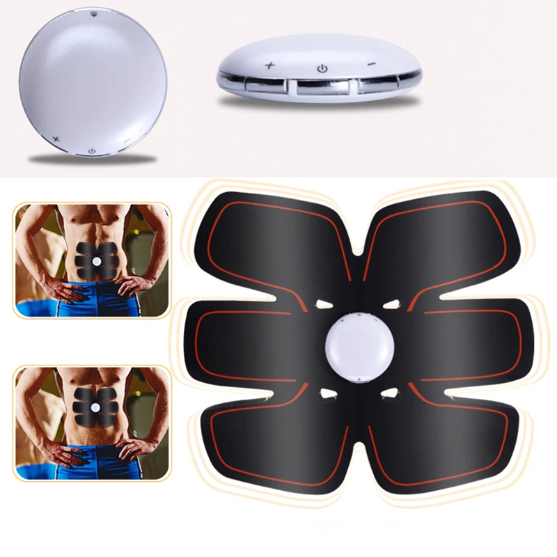 

Wireless Muscle Stimulator Massage Weight Loss Slimming Muscle Electronic Massager For Fitness Losing Weight Orange Color