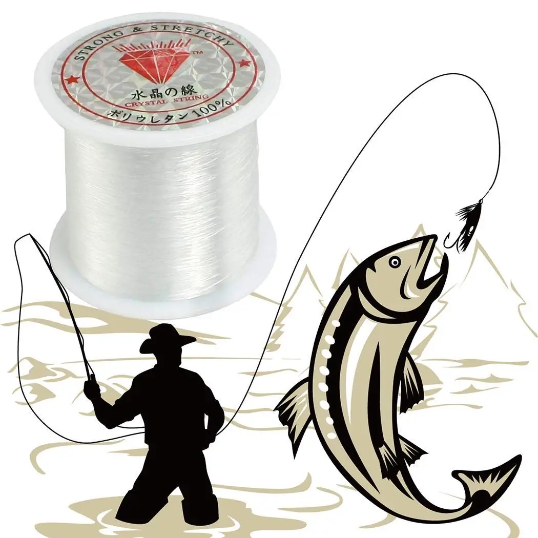

New 20M-90M Fluorocarbon fishing line 5-30LB Super strong brand Main Line clear fly Transparent Nylon Fishing Line