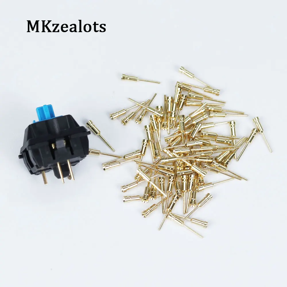 Wholesales LED hot plug Crystal Oscillator base for cherry mx switch kailh gateron outemu otm blue red black brown silver golden digital keyboard computer