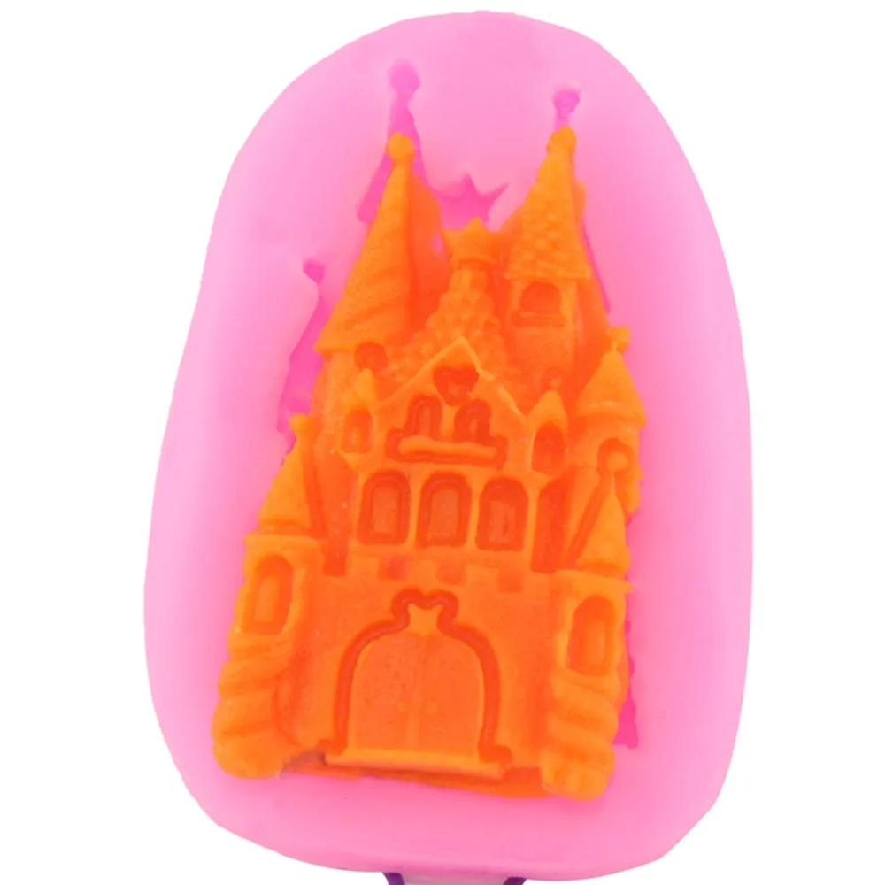 Buy New Arrival Castle Shape Cake Mold Silicone