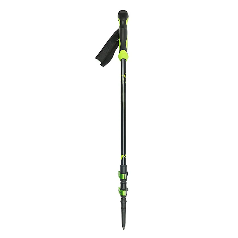 Pólos de Trekking de Pouco Bengalas de Caminhada de Acampamento de Alumínio Peso Pólos Caminhadas Muletas Telescópicas 65cm135cm 7 High Quality Esporte e Lazer