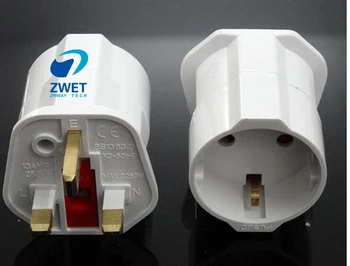 

Car charger EU AC Power Socketto UK Plug Travel Charger Adapter Converter 16A 13A 10A /HD-1310