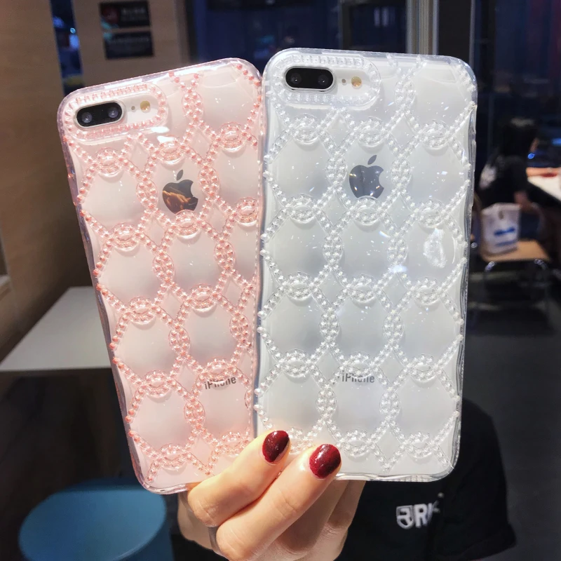

Luxury Shockproof Bumper Transparent Silicone Phone Case For iPhone X XS XR XS Max 8 7 6 6S Plus