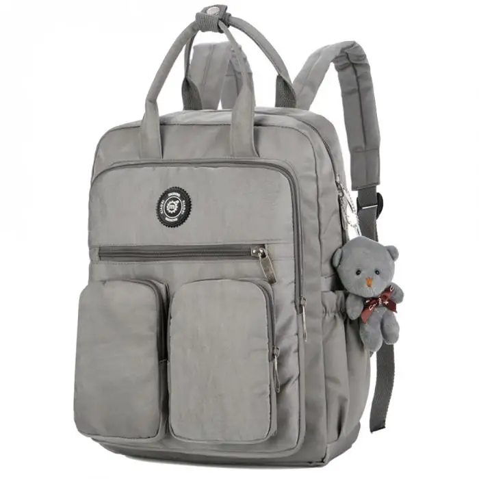 Женский рюкзак с несколькими карманами большой емкости водонепроницаемый для путешествий на открытом воздухе школы Лучшая-WT