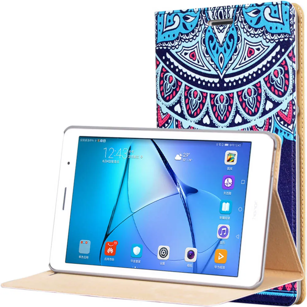 

Painted PU Leather Flip Capas for HUAWEI MediaPad M3 8.4 BTV-W09 BTV-DL09 Case for 8.4inch Tablet Cases+Free Touch Pen