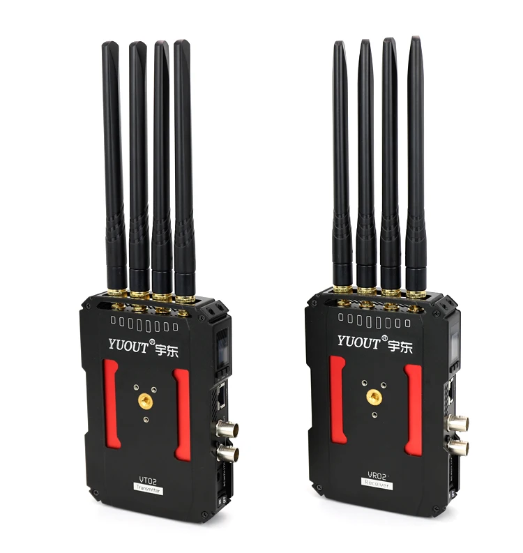 HDMI SDI Беспроводная 800m/2625ft HD передача видео Поддержка многократного запуска