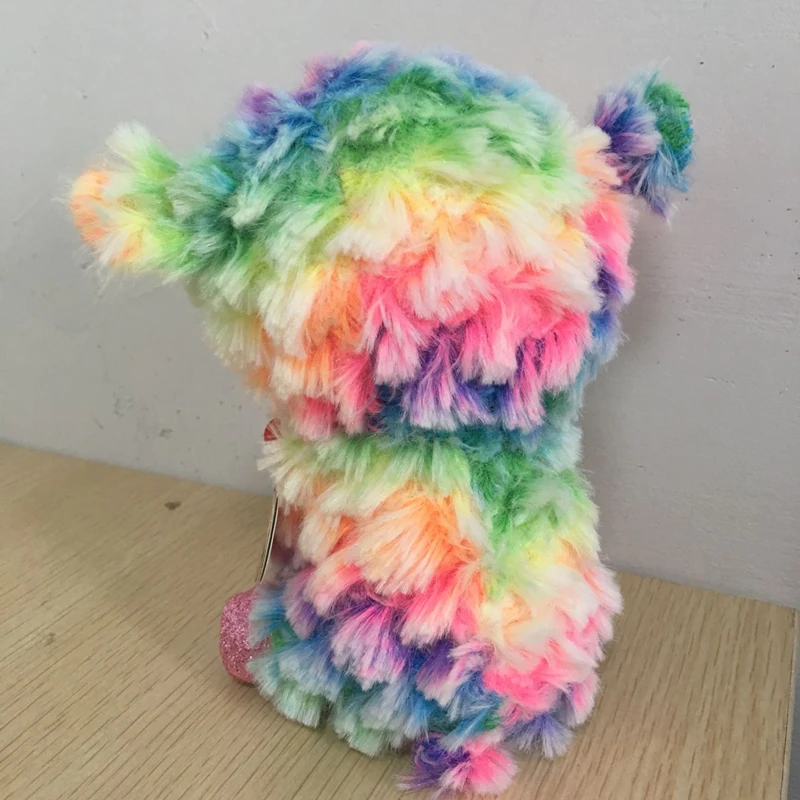 Ty Beanie Boos " 15 см Daffodil ягненок/овца плюшевые обычные мягкие чучела животных Коллекционная кукла игрушка с тегом сердца