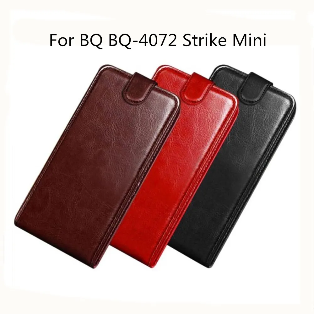 

For BQ BQ-4072 Strike Mini PU Leather Flip Cover Case For BQ 4072 Strike Mini Luxury Protective Mobile Phone Bags Cases