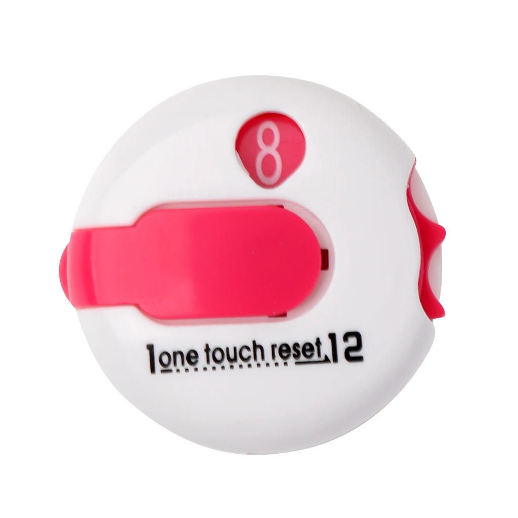 3 Pieces Assorted Mini Portable Golf Stroke Shot Putt Score Counter Keeper Golf Golf Training Aids Accessories