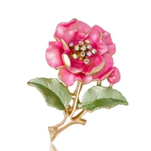 Broche para moças, vestidos de casamento para mulheres, fofos, joias, cristal, strass, broche para mulheres, folhas de metal