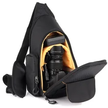 DSLR Camera Sling Bag Shoulder Digital Case For Canon Camera Nikon Sony alpha Bag Panasonic Pentax Olympus Photo Backpack Case