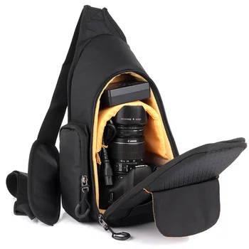 

DSLR Camera Sling Bag Shoulder Digital Case For Canon Camera Nikon Sony alpha Bag Panasonic Pentax Olympus Photo Backpack Case