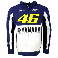 Бесплатная доставка 2016 Новый MOTO GP Для Yamaha Марки VR 46 Мото Мужчины Свитер вскользь Пуловер Толстовка