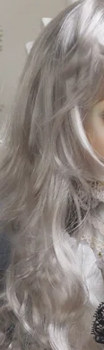 BJD кукольные волосы парики имитация мохера супер мягкие 1/3 1/4 1/6 BJD кукольные волосы - Цвет: Mistarille