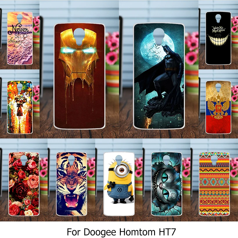 

Ojeleye Cover Case For Doogee Homtom HT7 HT7 Pro 5.5 INCH Case Cover Soft TPU Silicone Mobile Phone Housing Skin Bags