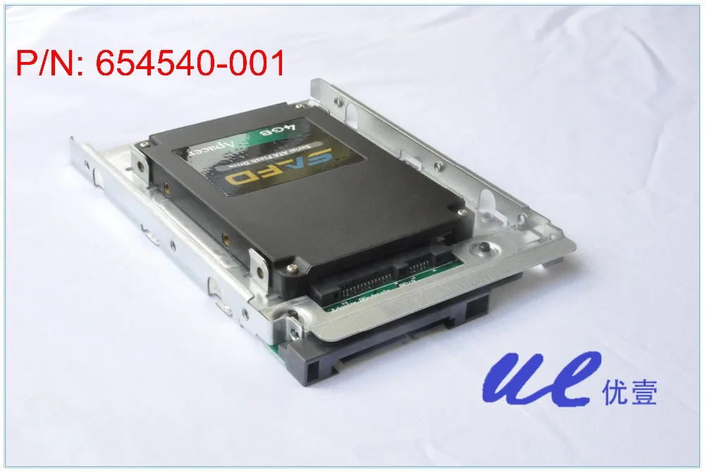 10 пакетов 2," SSD до 3,5" SATA адаптер лоток конвертер SAS HDD кронштейн Caddy Bay для 654540-001, 10 шт