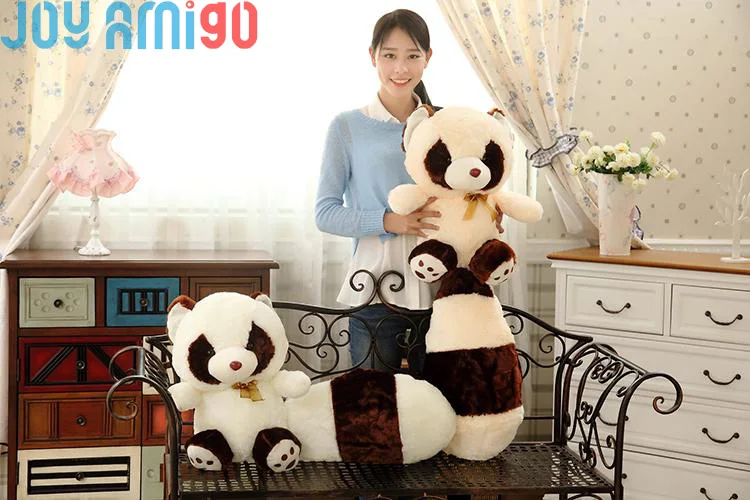 

Adorable And Fluffy Lesser Panda no Akachan Red Panda Stuffed Raccoon Toy Plush With Big Tail Kids Present Amuse Lesser-kun