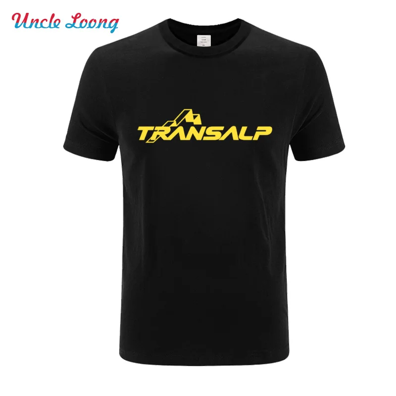 

2018 Summer New Japan Motorcycle Transalp 1200 100 700 800 T Shirts Men Cotton O-Neck T-Shirt Man Short Sleeve Tshirt Euro Size