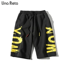 Una Reta хип-хоп стиль мужские свободные шорты новые летние модные повседневные штаны больших размеров шорты в уличном стиле с камуфляжным принтом