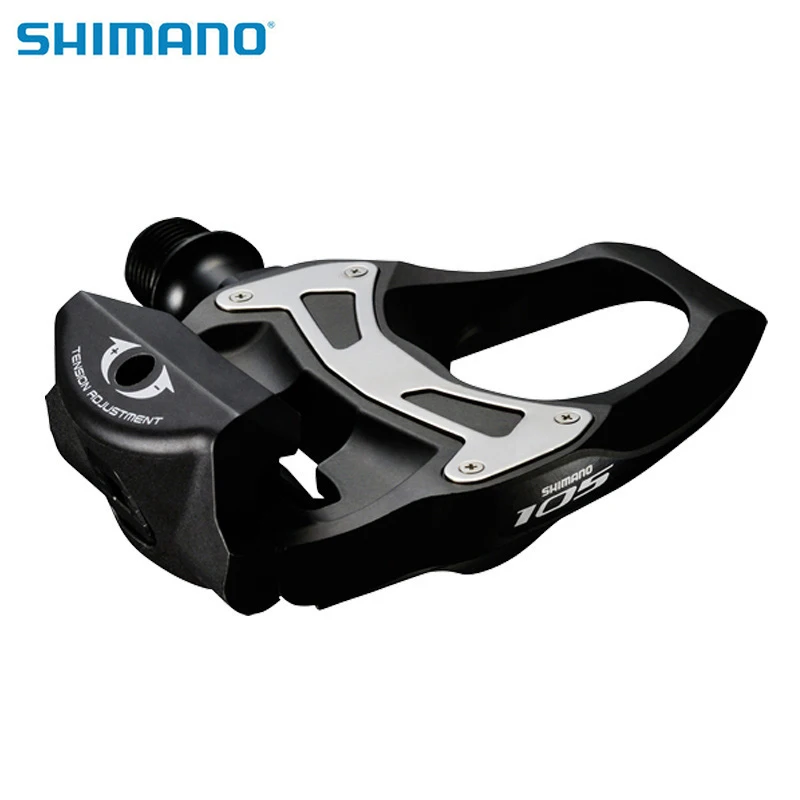 

New 105 PD 5800 Self-Locking Carbon SPD Pedals With 6 degree Cleat Components Using for Bicycle Racing Road Bike Parts