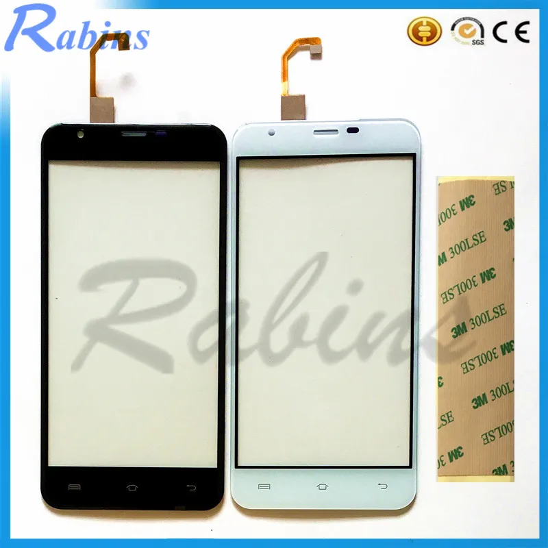 

5.5 inch Touch Screen Panel Sensor Front Glass Touchscreen For Oukitel U7 Max Touch Screen Digitizer 3m Tape