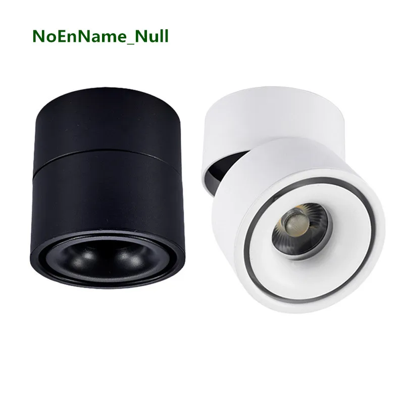 

5W/7W/12W led downlight Surface mounted AC85-265V Adjustable 90 degrees Spot light 360 Rotatable led lamp LED Ceiling Lamp
