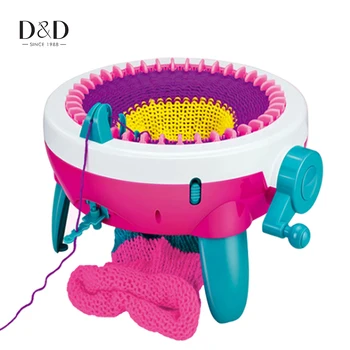 

40 Needles Hand Knitting Machine Loom Toy Weaving Tool Crafts Maker Easy to Knit Scarf Hat Gloves and Socks Children Gifts