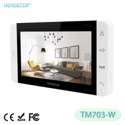 HOMSECUR TM703-W Внутренний Монитор  для HDW Проводной Видеодомофонной Системы