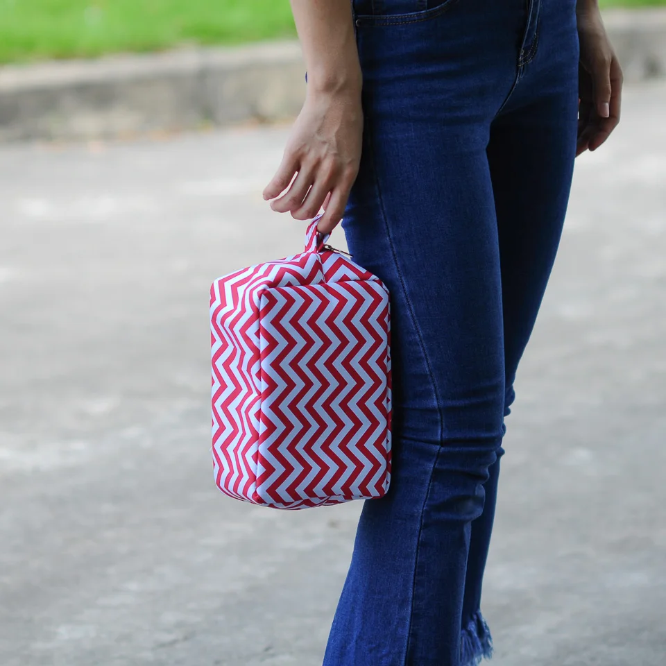 chevron make up bag (4)