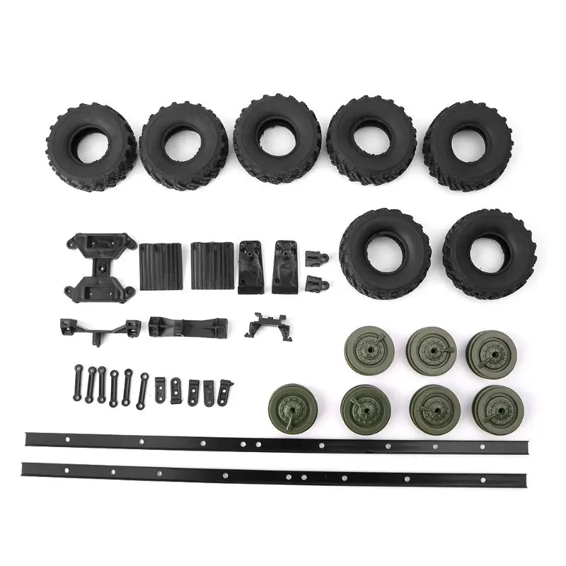  WPL B36 1:16 RC Car 2.4G 6WD Military Truck Rock Crawler Command Communication Vehicle Kit DIY Toys