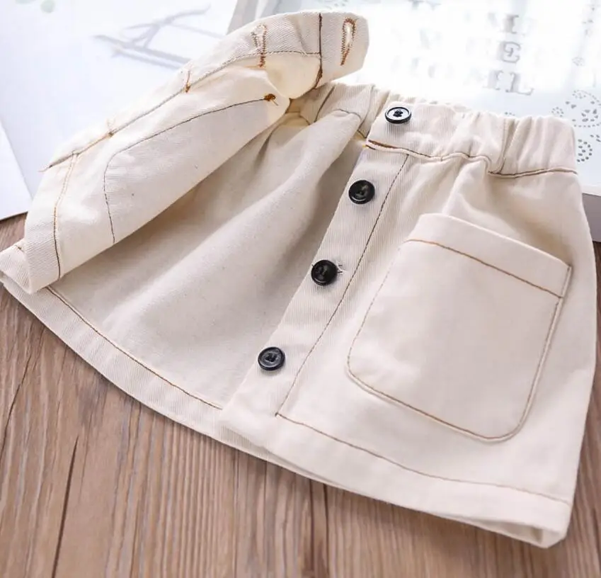 Юбки для девочек летние детские хлопковые юбки Милая летняя одежда для маленьких девочек модная детская одежда красивая детская одежда