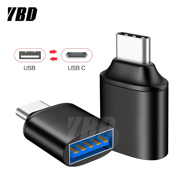 YBD адаптер USB type C 3,0-USB 3,0 адаптер OTG type C кабель для Macbook pro Air type C OTG для samsung huawei Xiaomi Redmi