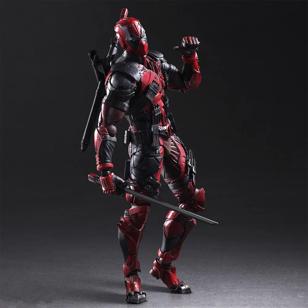 Дэдпул Play Arts Kai ПВХ фигурка игрушка Уэйд Уинстон Вилсон X men X-men ПВХ 260 мм Playarts Kai кукла игрушки