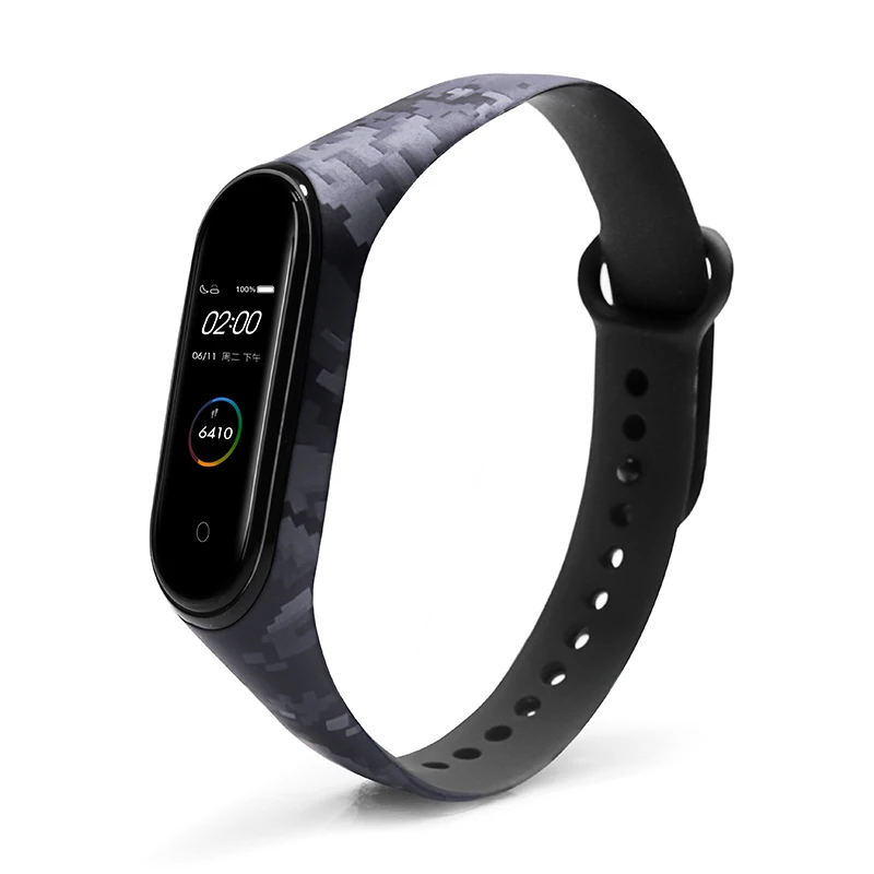 Универсальный ремешок BOORUI Miband 3 4 pulsera inteligente для xiaomi mi3 mi4 смарт браслеты с