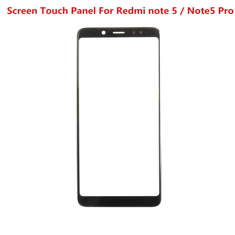 

Note5 Pro Touch Screen For Xiaomi Redmi Note 5 Front Glass Cover LCD Display Screen Outer Panel Lens Phone Repair Parts